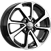 КС861 (ZV 15_Solaris I) (КС861) 6.000xR15 4x100 DIA54.1 ET48 алмаз черный