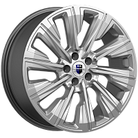 Литые диски Галего (КС1039) 7.500xR19 5x108 DIA65.1 ET46 дарк платинум для Knewstar 001