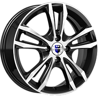 Литые диски Samara (КС866) 6.000xR16 4x108 DIA63.35 ET47.5 алмаз черный SK