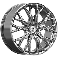 Литые диски Элерон (КС1168) 9.000xR20 5x112 DIA57.1 ET34 дарк платинум для Volkswagen Jetta