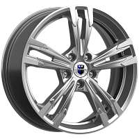 Литые диски Karrera Light (КС935) 7.000xR18 5x108 DIA67.1 ET35 брайт дарк платинум для Citroen C5