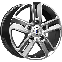 Литые диски Backfire (КС763М) 8.000xR18 5x114.3 DIA67.1 ET45 дарк платинум для Mazda 6 Mps