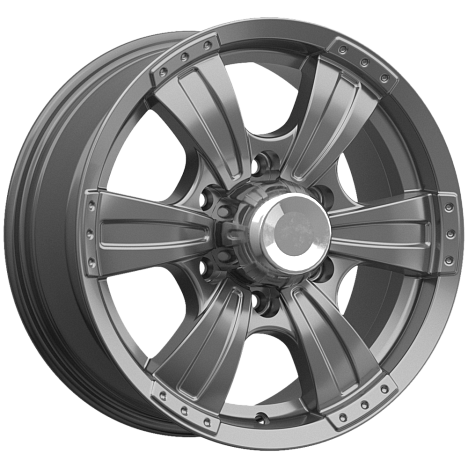 РЕЙНДЖЕР (КЛ217М) 7.000xR16 6x139.7 DIA109.7 графит РЕЙНДЖЕР (КЛ217М) 7.000xR16 6x139.7 DIA109.7 графит