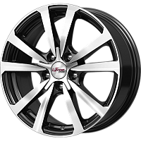 Литые диски Бэнкс (КС645) 7.000xR17 5x112 DIA66.6 ET35 Блэк Джек для Skoda Superb