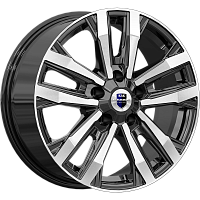 Литые диски Мичиган (КС1107) 8.000xR18 5x130 DIA71.6 ET56 алмаз черный для Audi Q7 Литые диски Мичиган (КС1107) 8.000xR18 5x130 DIA71.6 ET56 алмаз черный для Audi Q7