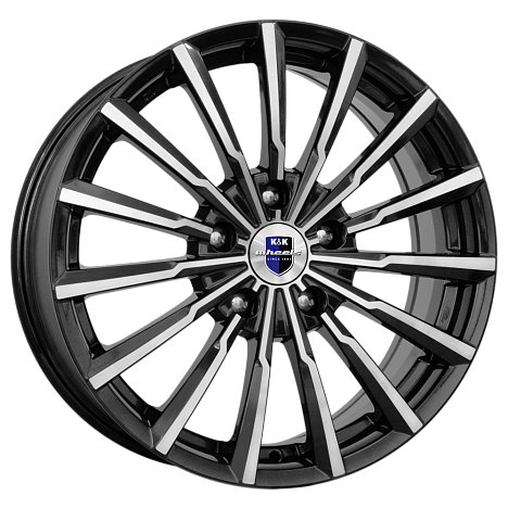 Акцент (КС562) 7.000xR17 5x114.3 DIA60.1 ET45 алмаз черный Акцент (КС562) 7.000xR17 5x114.3 DIA60.1 ET45 алмаз черный