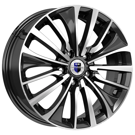 Flanker (КС1097) 6.500xR17 5x112 DIA57.1 ET33 алмаз черный Flanker (КС1097) 6.500xR17 5x112 DIA57.1 ET33 алмаз черный