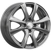 Литые диски МАЛЬТА (КЛ248) 5.500xR14 4x98 DIA58.6 ET38 графит для SEAT Marbella