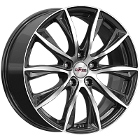 Литые диски Каzантип (КС684М) 7.500xR18 5x115 DIA70.2 ET44 Блэк Джек для Chevrolet Equinox Литые диски Каzантип (КС684М) 7.500xR18 5x115 DIA70.2 ET44 Блэк Джек для Chevrolet Equinox