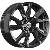 Литые диски Up114 (КС1023) 7.000xR17 5x110 DIA65.1 ET35 New Black для Opel Signum
