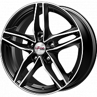 Литые диски Moskva (КС689) 6.500xR16 5x112 DIA57.1 ET46 Блэк Джек для Skoda Octavia