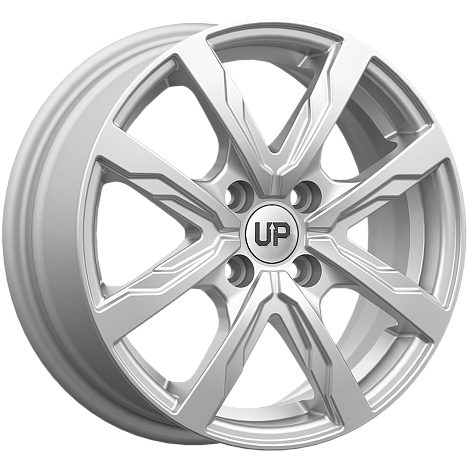 Up122 (КС1092) 6.000xR15 4x100 DIA67.1 ET45 Silver Classic