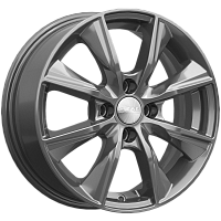 Литые диски ПОРТУ (КЛ321) 6.000xR15 4x98 DIA58.6 ET35 графит для Lada Granta