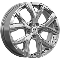 Литые диски Айона (КС1169) 6.500xR18 5x112 DIA66.6 ET38 дарк платинум для Mercedes-Benz Glb