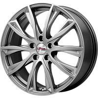 Литые диски Каzантип (КС684М) 7.500xR18 5x112 DIA57.1 ET38 Хай вэй для Audi A3 Sedan