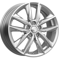 Литые диски ТИРИОН (КЛ323) 6.500xR16 5x100 DIA57.1 ET43 селена для Skoda Fabia Scout