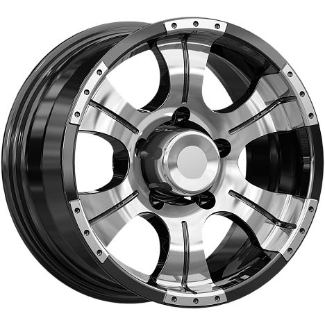 Байконур (КС473) 7.000xR15 6x139.7 DIA108.5 ET20 алмаз черный Байконур (КС473) 7.000xR15 6x139.7 DIA108.5 ET20 алмаз черный