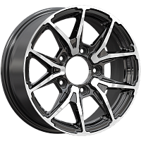 Литые диски Нокс (КС1202) 6.500xR16 5x139.7 DIA98.2 ET40 Блэк Джек для Lada Niva Legend