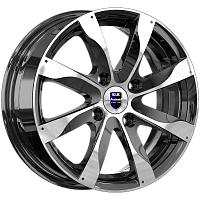 Литые диски Джемини-оригинал (КС617) (КС617) 6.000xR15 4x114.3 DIA56.6 ET44 алмаз черный для Chevrolet Lacetti