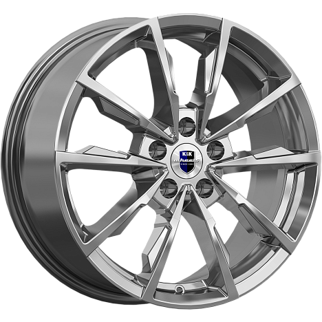 Меренге (КС902) 7.500xR17 5x120 DIA72.6 ET40 дарк платинум Меренге (КС902) 7.500xR17 5x120 DIA72.6 ET40 дарк платинум