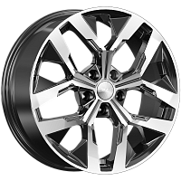 Литые диски ЛАМБЕРТ (КЛ370) 7.500xR18 5x112 DIA66.6 ET37 алмаз для Audi A3 Sedan
