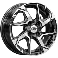 Литые диски ТЕЙДЕ (КЛ1215) 5.500xR14 4x100 DIA56.6 ET45 алмаз для Ravon Nexia R3