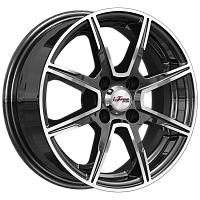Литые диски Майами лайт (КС1029) 5.500xR14 4x100 DIA67.1 ET35 Блэк Джек для Citroen C1