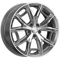 Литые диски ПАРКЕР (КЛ382) 7.500xR19 5x114.3 DIA66.6 ET45 алмаз графит