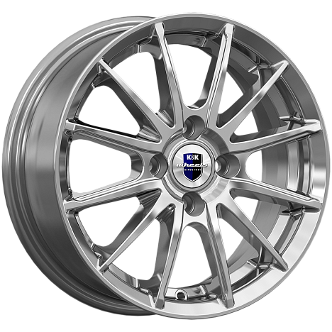 Квант (КС960) 5.500xR14 4x100 DIA56.6 ET40 дарк платинум