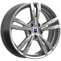 Литые диски Karrera Light (КС935) 7.000xR18 5x112 DIA66.6 ET35 дарк платинум для Volkswagen Jetta
