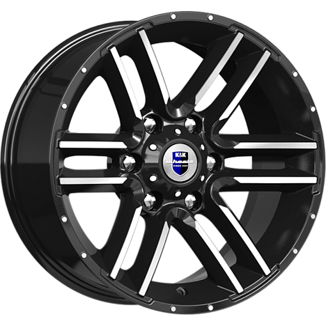 Алгама (КС762) 8.000xR17 6x139.7 DIA106.1 алмаз черный Алгама (КС762) 8.000xR17 6x139.7 DIA106.1 алмаз черный
