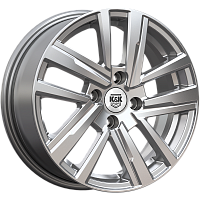 Литые диски Хант (КС1034) 6.000xR15 4x100 DIA67.1 ET45 дарк платинум Литые диски Хант (КС1034) 6.000xR15 4x100 DIA67.1 ET45 дарк платинум