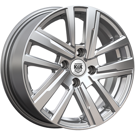 Хант (КС1034) 6.000xR15 4x100 DIA67.1 ET45 дарк платинум