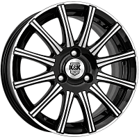 Литые диски Сиеста (КС477) 5.000xR13 3x98 DIA60.2 ET35 алмаз черный Литые диски Сиеста (КС477) 5.000xR13 3x98 DIA60.2 ET35 алмаз черный
