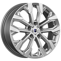 Литые диски Морейн (КС1046) 6.500xR17 5x114.3 DIA66.6 ET37 дарк платинум для Haval Chitu