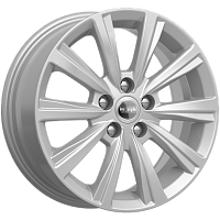 Литые диски КС937 (15_Polo CK) (КС937) 6.000xR15 5x100 DIA57.1 ET38 сильвер для Skoda Fabia