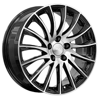 Литые диски ВАЛЕНСИЯ (КЛ282) 7.000xR18 5x114.3 DIA67.1 ET40 алмаз для Chrysler Sebring Cabrio Литые диски ВАЛЕНСИЯ (КЛ282) 7.000xR18 5x114.3 DIA67.1 ET40 алмаз для Chrysler Sebring Cabrio