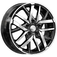Литые диски БОСФОР (КЛ355) 6.000xR16 5x112 DIA57.1 ET43 алмаз для Skoda Karoq