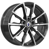 Литые диски Меренге (КС902) 7.500xR17 5x114.3 DIA66.1 ET35 алмаз черный Литые диски Меренге (КС902) 7.500xR17 5x114.3 DIA66.1 ET35 алмаз черный