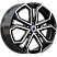 Пандора (КС466) 8.500xR19 5x120 DIA64.1 ET45 алмаз черный