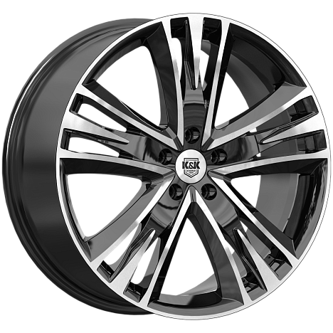 Атлас (КС661М) 8.500xR20 5x120 DIA67.1 ET42 алмаз черный Атлас (КС661М) 8.500xR20 5x120 DIA67.1 ET42 алмаз черный