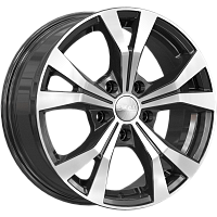 Литые диски НАГАНО (КЛ240М) 6.500xR16 5x114.3 DIA60.1 ET45 алмаз для Toyota Corolla Verso
