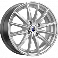 Литые диски Пойнт Бланк-оригинал (КС884) (КС884) 6.000xR15 4x100 DIA54.1 ET46 сильвер SK для Solaris Krx
