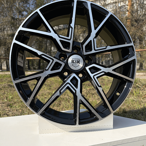 Вудроф (КС1044) 7.000xR18 5x108 DIA67.1 ET45 алмаз черный Вудроф (КС1044) 7.000xR18 5x108 DIA67.1 ET45 алмаз черный