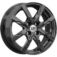 Литые диски Up122 (КС1092) 6.000xR15 4x100 DIA67.1 ET45 New Black для Chevrolet