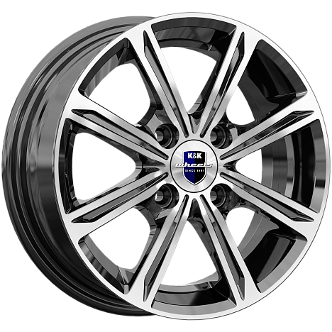 Флэш (КС698) 5.000xR14 4x100 DIA67.1 ET45 алмаз черный Флэш (КС698) 5.000xR14 4x100 DIA67.1 ET45 алмаз черный