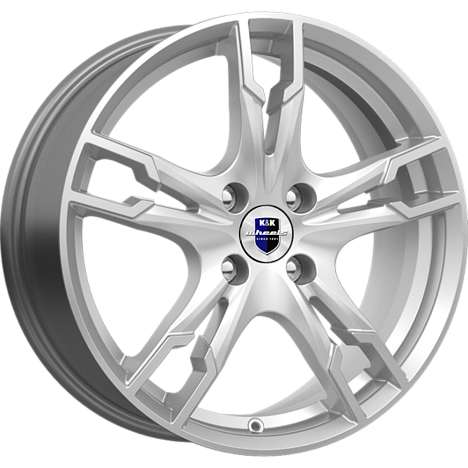 Солар (КС875) 7.000xR17 4x100 DIA60.1 ET41 сильвер SK