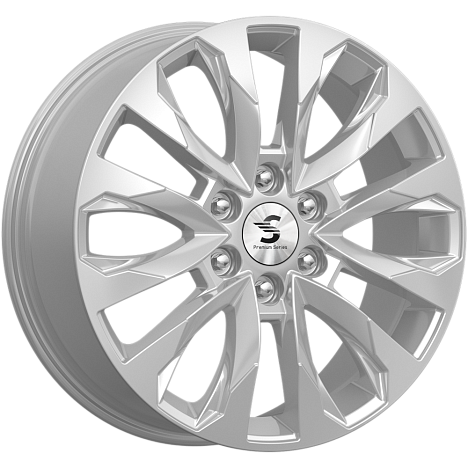 КР007 (20_Haval H9) (КР007) 8.000xR20 6x139.7 DIA75.1 ET42 Elite silver