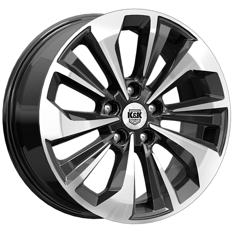 Авиор (КС936) 7.000xR17 5x114.3 DIA67.1 ET45 алмаз черный Авиор (КС936) 7.000xR17 5x114.3 DIA67.1 ET45 алмаз черный