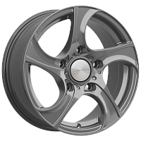 Литые диски ВИХРЬ (КЛ162) 7.000xR16 5x139.7 DIA98.5 ET40 графит Литые диски ВИХРЬ (КЛ162) 7.000xR16 5x139.7 DIA98.5 ET40 графит